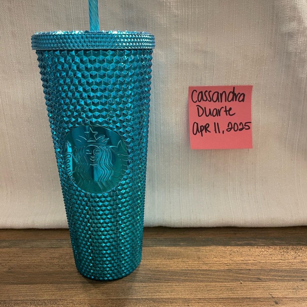 Starbucks Blue Studded Tumbler